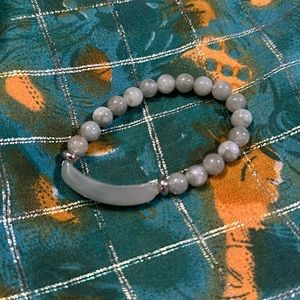 New! Green glass & green bead bracelet. 💚💚 no discount on this item.
